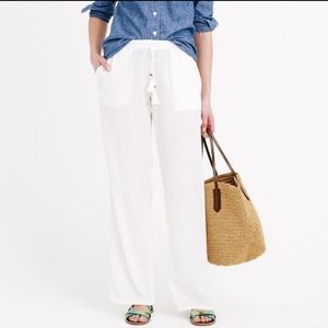 J. Crew Gauze Cabana Beach Pant/ M.